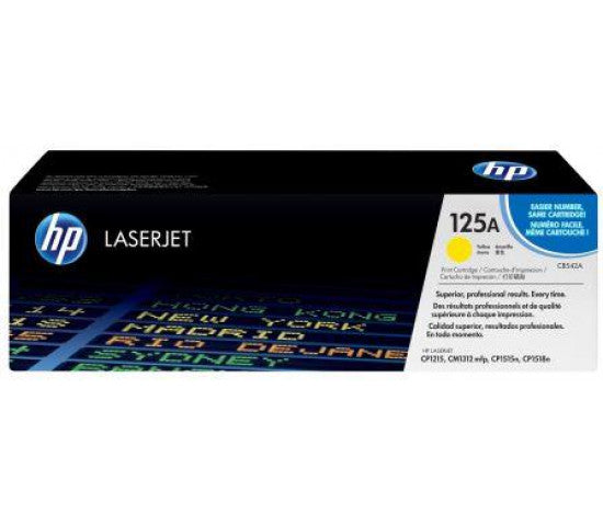 HP 125a Yellow Laserjet Toners